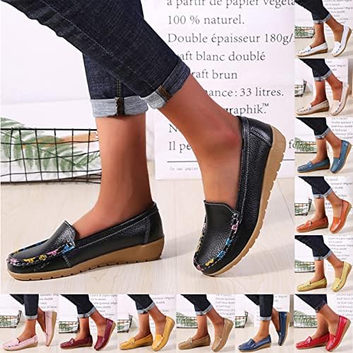 סנדלי נשים נוח פלטפורמה נוחה טבעת סנדל בוהן נעלי נעלי עור נעליים