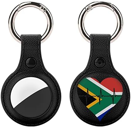 אהבה דרום אפריקה פעימות לב מגן מקרה עבור תגי אוויר עם מפתח טבעת תגי אוויר גשש כיסוי מחזיק אבזרים