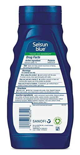 Selsun כחול לחות עם שמפו אלוורה קשקשים 11 גרם