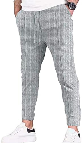 מכנסי טרנינג מפוספסים מפוספסים מפוספסים - מכנסיים רזים מזדמנים מכנסיים ספורט רזים מזדמנים מכנסיים ספורט.
