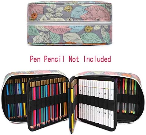 250 עפרון מארז 170 ג'ל עט עט קיבולת גבוהה בעפרונות צבעוניים אחסון מארגן לאחסון עבור סמני עטים