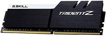 G.Skill F4-4266C19D-16GTZKW Trident Z סדרה 16 ​​GB DDR4 4266 MHz ערכת זיכרון ערוץ כפול-שחור/לבן