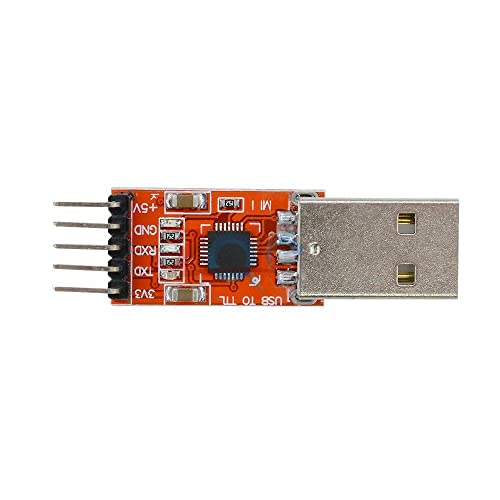 CP2102 USB ל- UART TTL STC STC מודול תכנותי PL2303 קו מברשת סופר לארדואינו עם חוט מגשר דופונט 4 סיכות