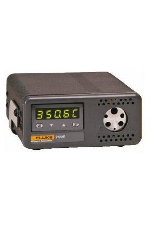 כיול פלוק 9100S-A-156 HDRC כף יד יבש-יבש-טמפרטורה, בלוק A, 35 עד 375 מעלות צלזיוס טווח טמפרטורה,