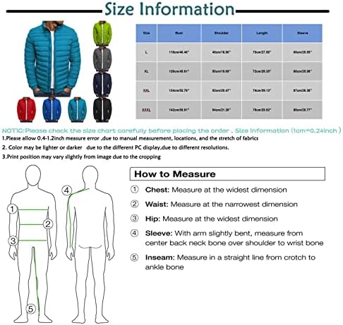 מעיל גברים, פלוס גודל מעילי שרוול ארוך בגודל מגמה חורף פעיל צוואר גבוה מיקוד מעילים מתאימים לצבע אחיד