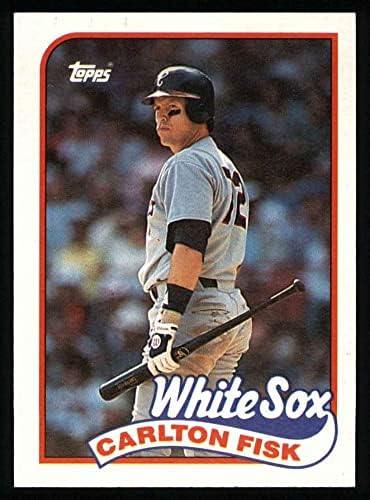 1989 Topps 695 Carlton Fisk Chicago White Sox NM/MT White Sox