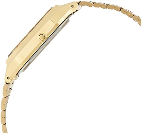 קסיו גברים אק-230 ג'ה-9ד זהב אנלוגי ודיגיטלי עם שעון אינדקס