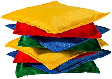 פרנקלין ספורט 5 x 5 שקיות שעועית ניילון - מושלמות לשימוש בבתי ספר