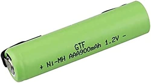 MORBEX 1.2V AAA סוללה נטענת 900mAh NIMH מעטפת תאים ירוקים עם כרטיסיות ריתוך מברשת שיניים מכונת גילוח חשמלית, 1