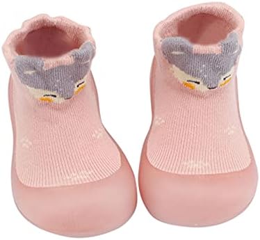 חמוד ראשון פעוט תינוק הליכונים אלסטי נעלי גרבי תינוקות מקורה חיות מקרית בני להחליק על נעלי טניס
