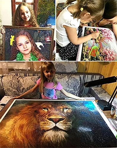 5D DIY ערכות ציור יהלומים למבוגרים, מקדחה מלאה ביהלום ציור יהלום על ידי ערכת מספר לילדים לילדים ציורי