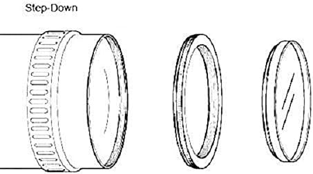 אוריה-ר 67-58 ממ צעד למטה עדשת מסנן דריכה מתאם טבעת