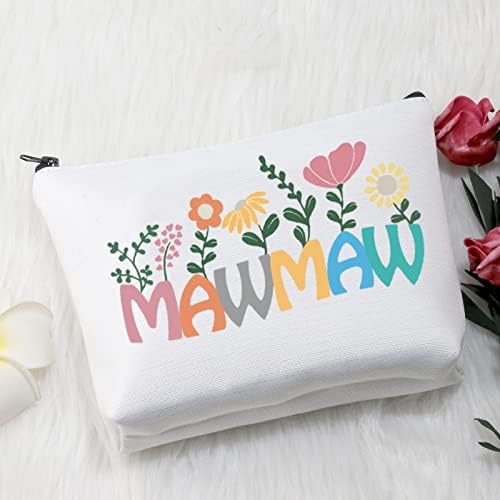 Vamsii Mawmaw תיק איפור סבתא מתנה מתנה Mawmaw לסבתא יום הולדת יום אמהות יום אחסון קוסמטי z שקע