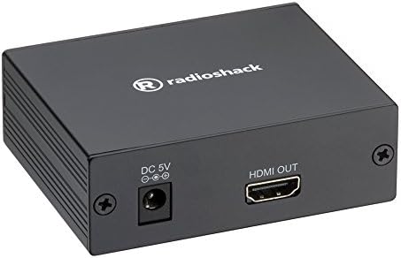 מתאם ממיר RadioShack VGA ל- HDMI