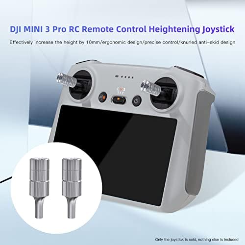 מבקר ג'ויסטיק עבור DJI Mini 3 Pro RC מרחוק, הארוך מיני 3 Pro RC Controller Controller Grip Thumbsticks