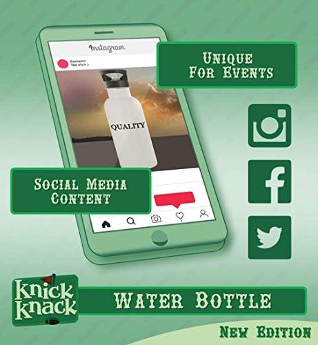 מתנות Knick Knack Urethritis - בקבוק מים מפלדת אל חלד 20oz, כסף