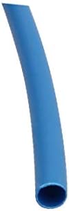 X-DREE Polyolefin חום התכווץ צינור כבל צינור שרוול כבל 15 מטר באורך 1.5 ממ כחול דיה פנימי (מניקוטו לכל