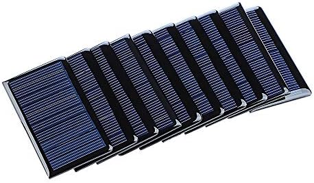 סונימה 10 יחידות 5 וולט 60 מיליאמפר אפוקסי פאנל סולארי תאים סולאריים פולי-גבישיים למטען סוללות סולאריות