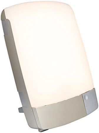 מותגי בריאות קרקס מנורת טיפול בהיר אור אור, פלסטיק, כסף