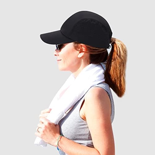 כובע ריצה נמתח של Zowya לגברים נשים כובע אתלטי מגניב עם הגנת שמש כובע ספורט נושם קל משקל