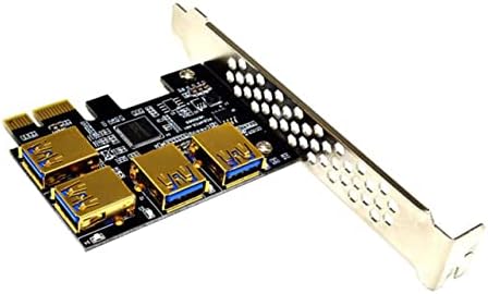 Solustre PCI-E Riser Card מתאם מחשב מתאם USB מתאפקים מחשב USB מאריך PCI אקספרס מתאם PCI Express Riser Pci-
