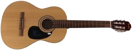 ג'ון פרין חתום על חתימה בגודל מלא פנדר גיטרה אקוסטית עם אימות JSA - יהלומים בנקמה הגסה, המתוקה,