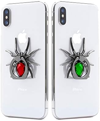 טבעת סלולרית טבעת עמדת אצבעות עיצוב עכביש עיצוב קיקטנד תואם לטלפונים אוניברסליים iPad Smartphone iPhone x 6