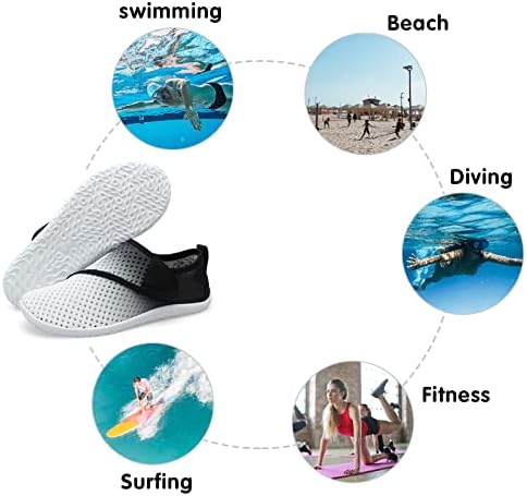 נעלי מים ונעלי מים לגברים נושמים גרבי אקווה יבש יבש יבש לטיול שחייה חוף יוגה יוגה ספורט
