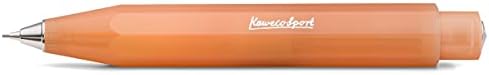 Kaweco Sported Sport עיפרון מכני רך מנדרינה 0.7 ממ Hb i עיפרון מכני בלעדי עם 0.7 ממ עופרת עופרת i עיפרון