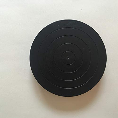 מותג 7 אינץ' דיא. שחור פלסטיק חלול עצלן סוזן פטיפון נושאות עומס קיבולת: 110 ק ג חומר: שחור פלסטיק