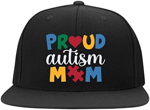 אוטיזם גאה אוטיזם אמא אוטיזם מודעות לחודש כובע טוויל כובע - מתנת אמא של אוטיזם