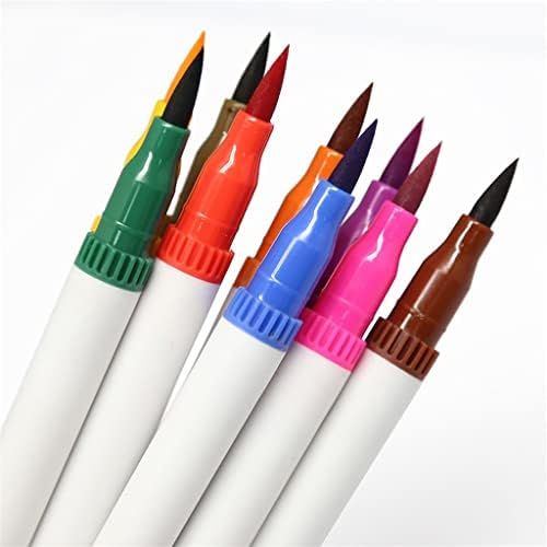 Lukeo 36 צבע כפול סמן כפול קו וו צבעוני קו מברשת רכה סולוב עט אספקה ​​באומנות לאמנות לציור ציור רישום