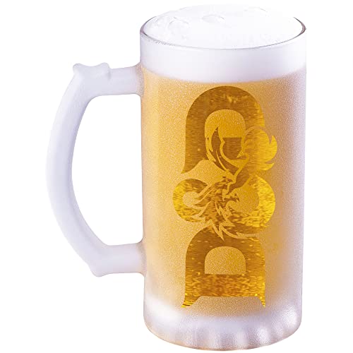 D&D Flashbast Bey Beer Stein, מבוכים ודרקונים מתנה בשבילו, מתנות גיימר, כוס ספל בירה בהתאמה אישית, מתנה לחתן