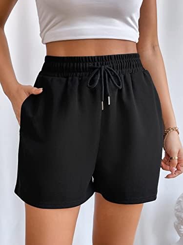 מכנסיים קצרים של OROXCO לנשים מכנסיים קצרים מכנסיים קצרים לנשים שרוך מותניים המותניים מכנסיים קצרים