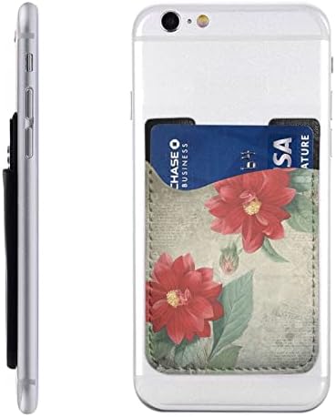 Gagaduck Vintage Profer -Pocket Pocket Pocket Stick על ארנק כרטיסי שרוול זיהוי אשראי מחזיק תואם לרוב הסמארטפונים