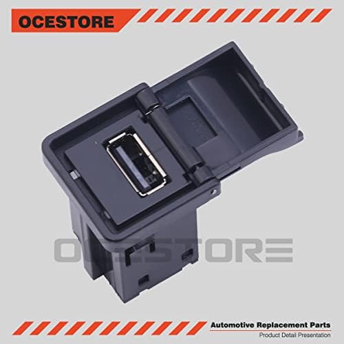 Ocestore 284H3-1FA0B USB AUX CONTECTOR CONNECTER JACK DELAPTER עבור INFI-NITI 2008-2019
