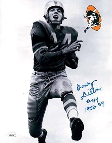 בובי דילון חתום על חתימה 8x10 Photo Packers 44 1952-59 JSA AB54554 - תמונות NFL עם חתימה