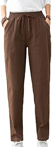 מכנסי DGHM-jlmy מכנסיים מזדמנים פלוס מכנסיים בגודל מכנסיים טרנדיים מכנסי טרנינג מכנסי טרנינג משוררים אימון