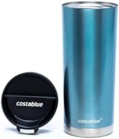 Costablue Vacuum מבודד נירוסטה ספל נסיעות תרמי - שומר על שתייה קרה או חמה במשך שעות - מכסה בטוח למדיח כלים