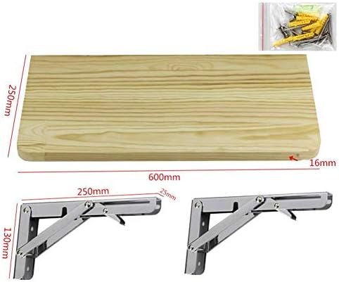 PIBM פשטות מסוגננת מדף קיר רכוב שולחן מתלה צף שולחן מחשב נייד שולחן משולש תושבת משולשת נירוסטה מדף ספינות שולחן