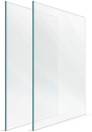 Framestarr 4x6 זכוכית, זכוכית החלפת מסגרת תמונה עבור 4 x 6 מסגרות תמונה, גיליונות כיסוי זכוכית