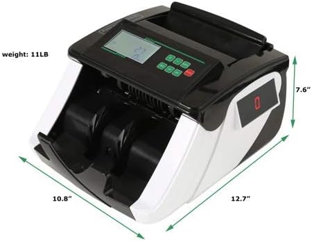 מכונת דלפק כסף מסמרס עם 3 מציג גודל קטן ומערכת אזעקה