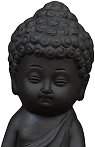 Baoblaze Tathagata Buddha תה קטן חיית מחמד מיניאטורה תה יצירתי קישוט חיות מחמד בודהה פסל תה חיית מחמד לקישוט