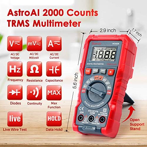 Astroai Digital Multimeter TRM