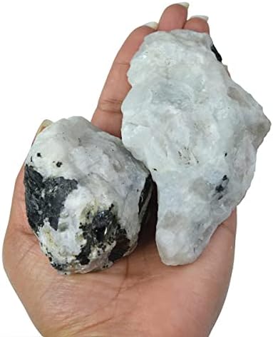 Bluequeen 200 גרם קשת טבעית אבן גולמית גסה אבן גולמית לטרנספורמציה יעילה, ויברציות טובות, אבן