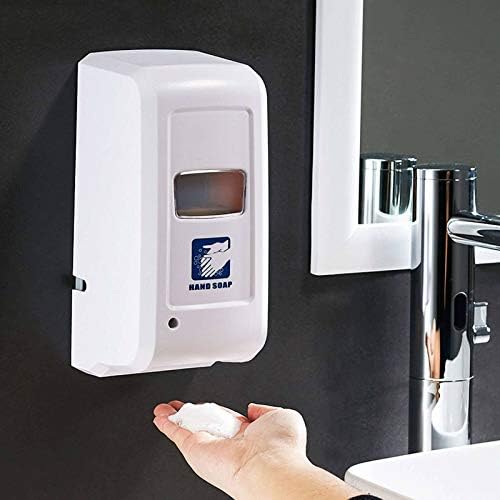 מתקן סבון אוטומטי של ILMF, מתקן חיישן ללא מגע מתקן קיר קיר מתקן קיבולת גבוהה נהדר למסעדת בית הספר למלון-לבן