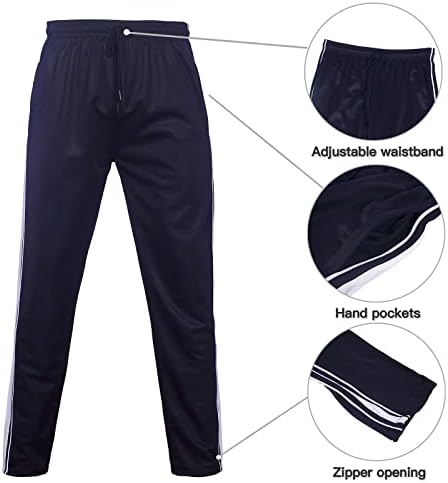 סט בגדים פעילים לגברים של מגוב 2 חלקים חליפות ריצה עם רוכסן מלא וערכות אימונית עם ברדס אתלטי לגברים