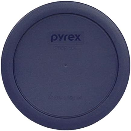 פיירקס 4 כוס עגול פלסטיק כיסוי, כחול כהה