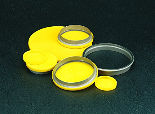 Caplugs 99394429 כיסויי אוגן פלסטיק. לכיסוי אוגן CC-5 1/4, PE-LD, ID CAP 5.891 גובה 0.34, צהוב