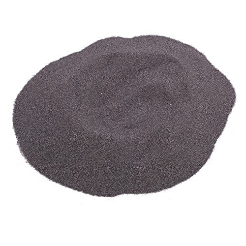 פיצוץ חול שוחק מדיה, חול תחמוצת אלומיניום חום פחות זיהומים רב -פונקציונליים 1 קג יעילות גבוהה לשימוש חוזר